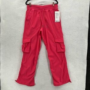 NWT Lululemon Dance Studio Relaxed-Fit Mid-Rise Cargo Pant Glaze Pink M W5GILS